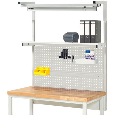 Rau System-Aufbau Komplettset 04, für Produktbreite 1250 mm, RAL7035/RAL7035