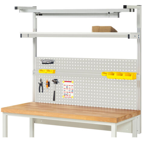 Rau System-Aufbau Komplettset 04, für Produktbreite 1500 mm, RAL7035/RAL7035