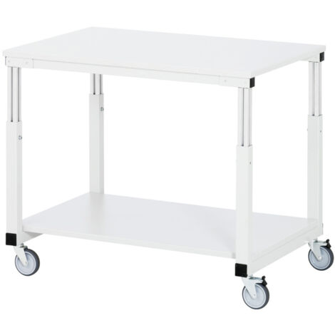 Rau Tischwagen Melamin-Platte BxTxH 1000x700x650-1100mm