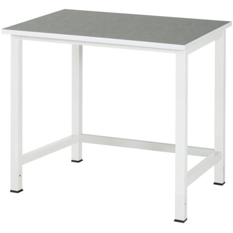 Rau Werktisch Linoleum-/Universal-Platte BxTxH 1000x800x825 mm