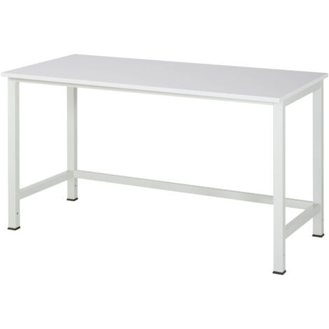 Rau Werktisch Melamin-Platte BxTxH 1500x800x825 mm