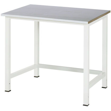 Rau Werktisch Stahlblechbelag-Platte BxTxH 1000x800x825 mm