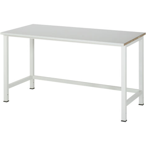 Rau Werktisch Stahlblechbelag-Platte BxTxH 1500x800x825 mm
