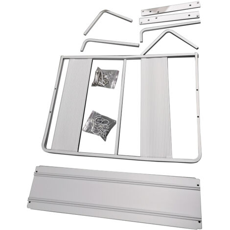 Raum-Aluminium-Doppelschichten-hängender Mikrowellen-Ofen-Gestell-Ständer-Küchen-Speicher-Regal-Organisator