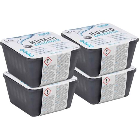 Raumentfeuchter mit Nachfüllbeuteln 4 Stk. 450 g vidaXL