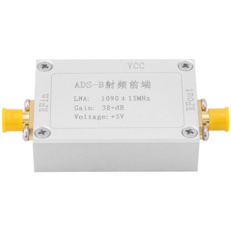 Rauscharmer HF-ADS-B-1090-MHz-Frontend-Verstärker (LNA) mit 38 dB Verstärkung