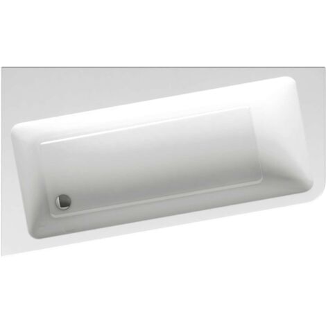 Ravak 10° - Bañera asimétrica 160 L, 160x95 cm, izquierda, blanca C831000000