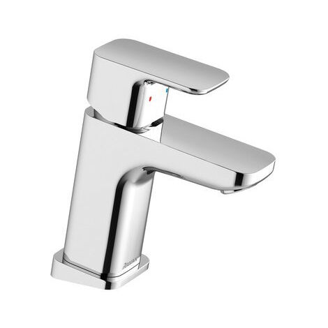 Ravak 10° Bathroom washbasin mixer tap 145 mm with flexible aerator, Chrome (X070127)