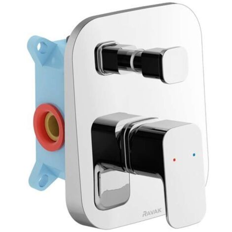 Ravak 10° Free - Miscelatore per vasca TD F 061.00 da incasso, con corpo, cromo X070134
