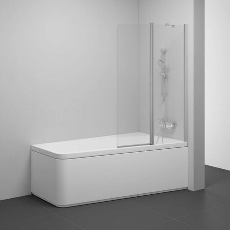 Ravak 10° - Schermo da bagno in due parti 10CVS2, destro, 99x150 cm, vetro satinato/trasparente 7QRA0U03Z1