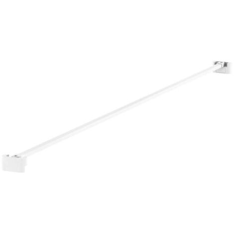 Ravak Accessoires - Barre de fixation pour paravent de baignoire VSKA Rosa, blanc B120000002