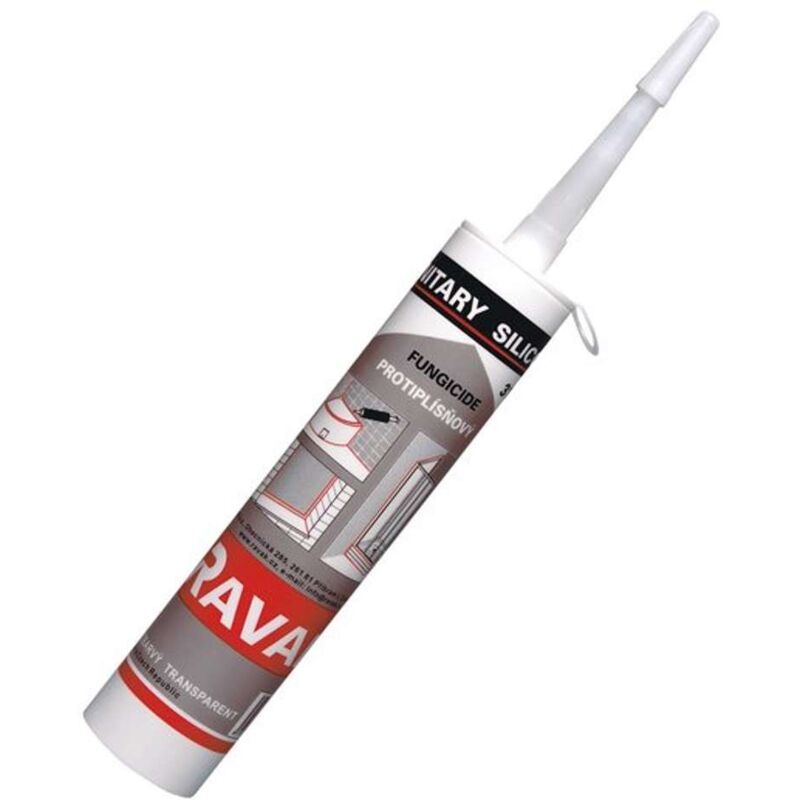 Ravak Accessoires - Silicone Sealant Professional, blanc X01200
