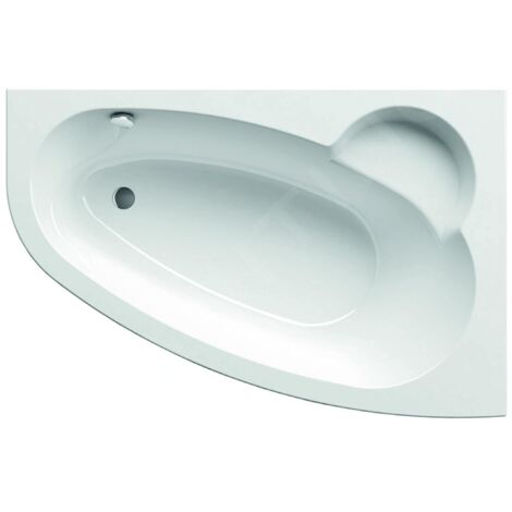 Ravak Asymmetric - Baignoire d'angle 1500x1000 mm, droite, blanche C451000000