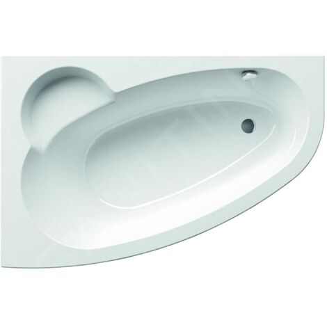 Ravak Asymmetric - Baignoire d'angle 1500x1000 mm, gauche, blanc C441000000