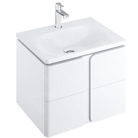 Ravak Balance - Meuble sous lavabo 600x500x465 mm, blanc X000001366