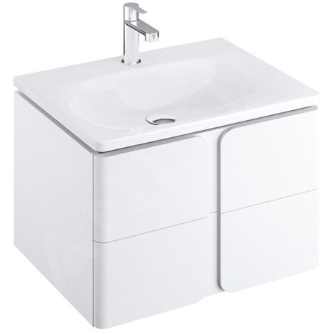 Ravak Balance - Meuble sous lavabo 800x500x465 mm, blanc X000001368