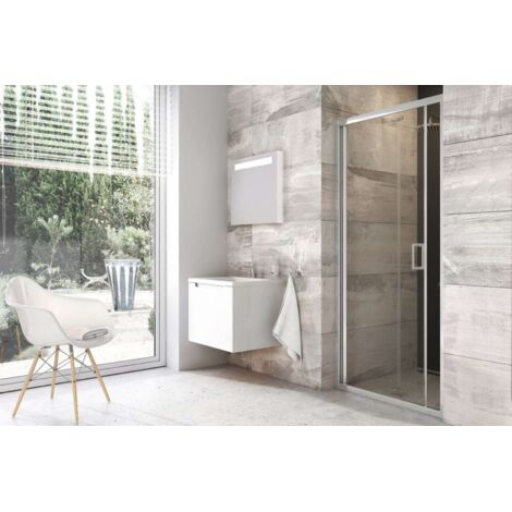 Ravak Blix - Ante doccia a 4 parti BLDP4-180, 177-181 cm, satin/vetro Grape X01H40C00Z1