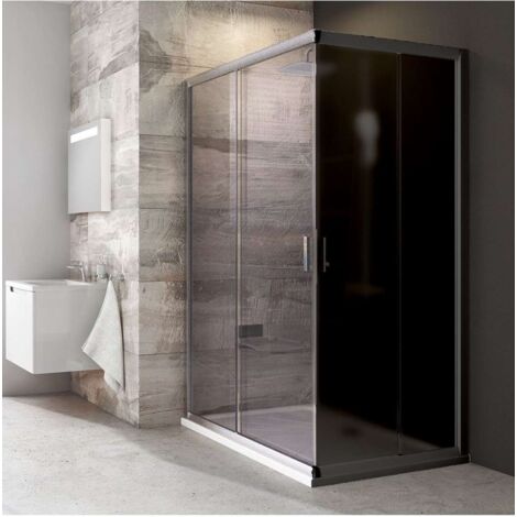 Ravak Blix - Puerta de ducha BLRV2K 100 cm, cristal satinado/transparente 1XVA0U00Z1
