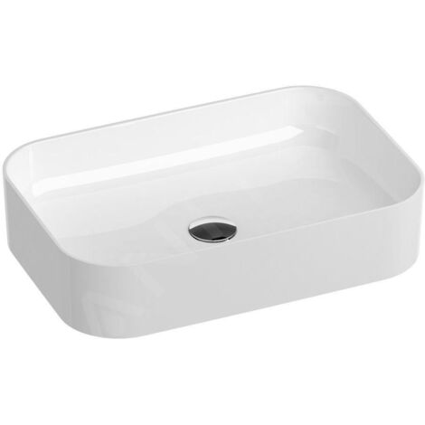 Ravak Ceramic - Vasque Slim, 550x370 mm, blanc XJX01155002