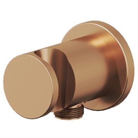 Ravak Chrome - Cuna de pared con soporte, oro rosa cepillado X07P708