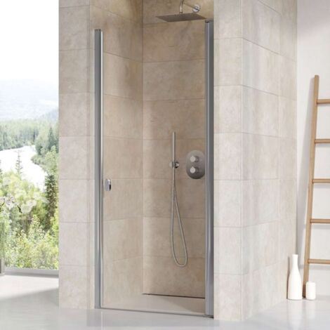 Ravak Chrome - Duschtür 88-91 cm, Aluminium glänzend/Klarglas 0QV70C00Z1