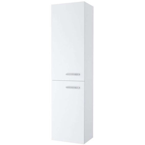 Ravak Chrome - Hängeschrank SB 390 L, 29x39x150 cm, links, weiß X000000542