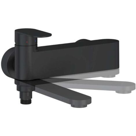 Ravak Chrome II - Badewannenarmatur, schwarz X070463