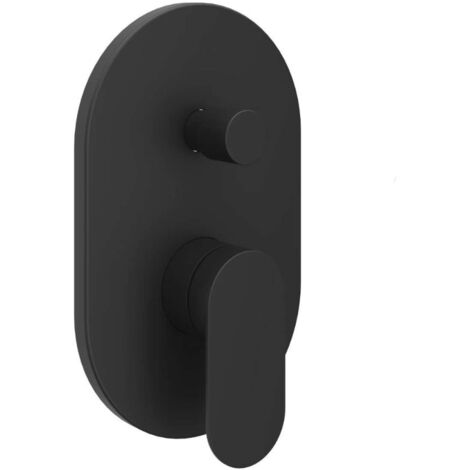 Ravak Chrome II - Mitigeur à encastrer pour 2 sorties, noir X070466