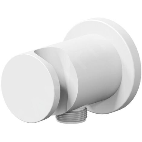 Ravak Chrome - Montant mural avec support, blanc mat X07P684