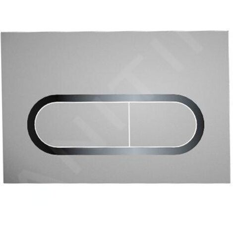 Ravak Chrome - Plaque de déclenchement, chrome/satin X01454