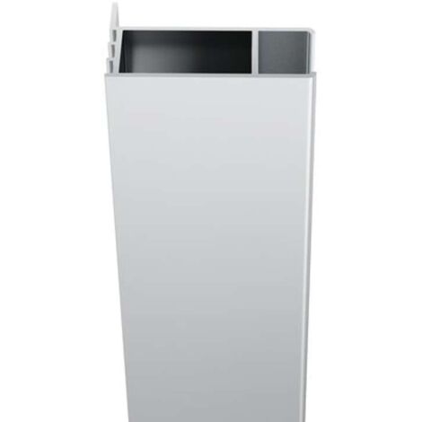 Ravak Chrome - Verlängerungs-Ausgleichsprofil CNPS, Höhe 1950 mm, Satin E778801U19470