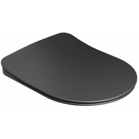 Ravak Chrome - WC-Sitz, Softclose, schwarz matt X01795