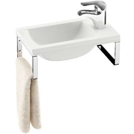 Ravak Classic - Soporte de lavabo Classic 400, 2 piezas, cromo B14000100P