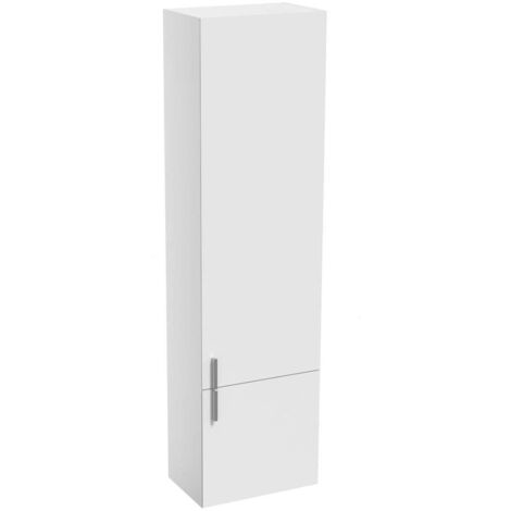 Ravak Clear II - Armario alto 40x25x155 cm, 2 puertas, derecha, blanco brillante X000001644