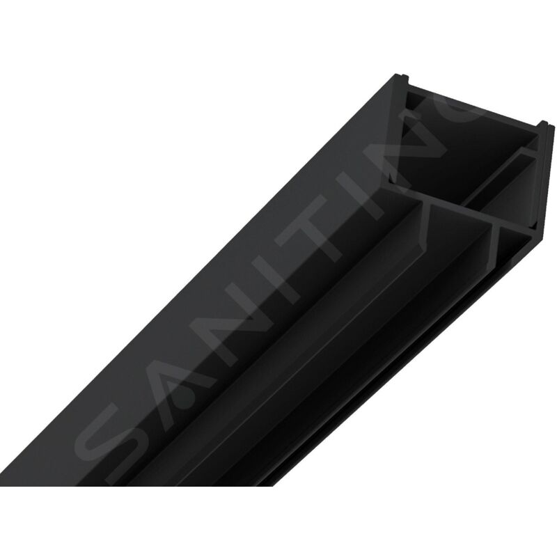 Cool - Profilé d'extension conps, hauteur 195 cm, noir XE70000300 - Ravak