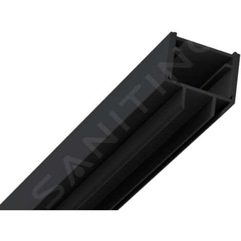 Ravak Cool - Profilé d'extension CONPS, hauteur 195 cm, noir XE70000300