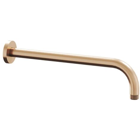 Ravak Docce - Braccio doccia, 35 cm, oro rosa spazzolato X07P712