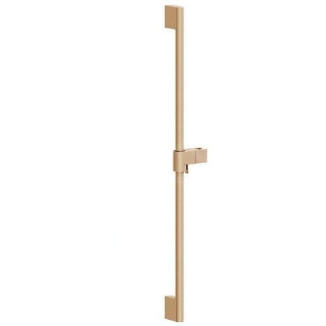 Ravak Douches - Barre de douche, 70 cm, or rose brossé X07P715