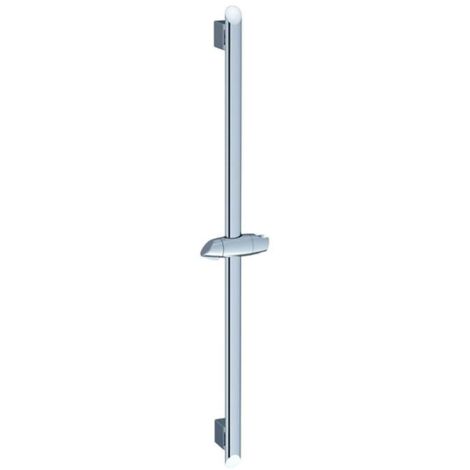Ravak Duchas - Barra de ducha con soporte deslizante 973.00, 90 cm, cromo X07P014