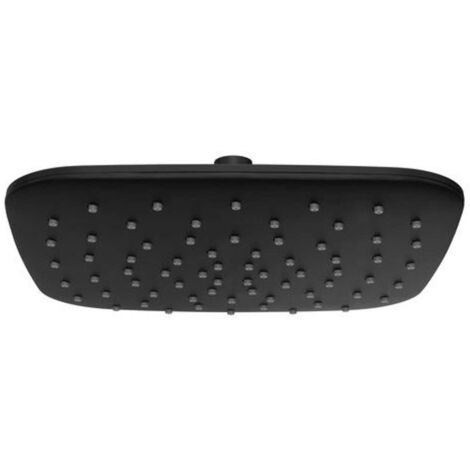 Ravak Duchas - Rociador de ducha 25x25 cm, negro mate X07P570
