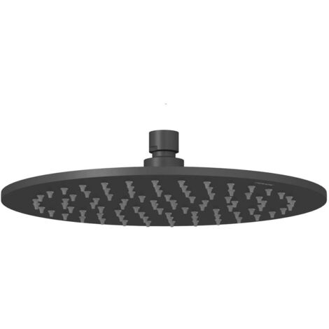 Ravak Duschen - Kopfbrause, Durchmesser 25 cm, schwarz matt X070518