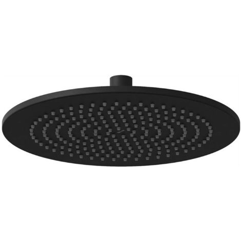 Ravak Duschen - Kopfbrause, Durchmesser 25 cm, schwarz matt X07P675