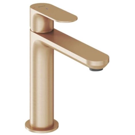 Ravak Eleganta - Grifo de lavabo, BeCool, oro rosa cepillado X070413