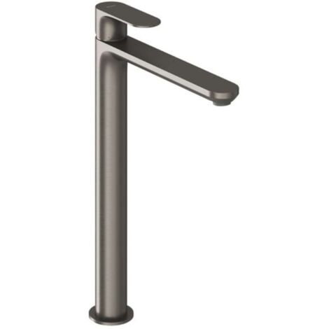 Ravak Eleganta - Grifo de lavabo, grafito cepillado X070328