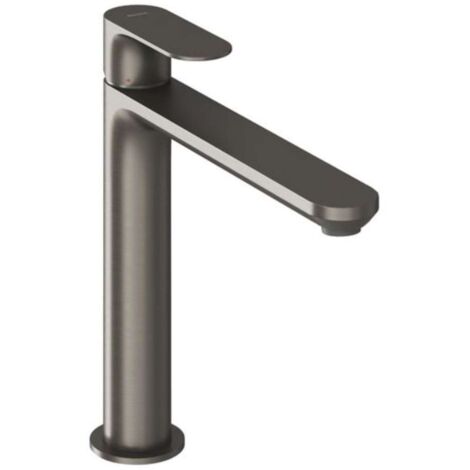 Ravak Eleganta - Grifo de lavabo, grafito cepillado X070386