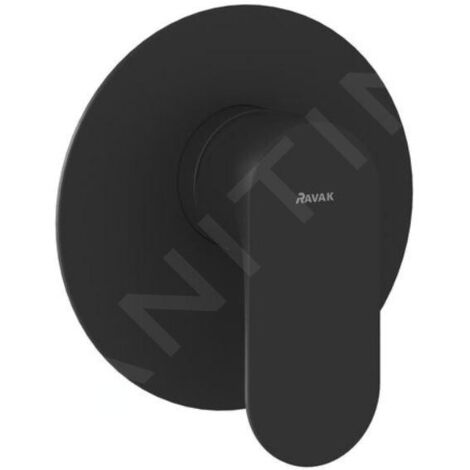Ravak Eleganta - Mitigeur encastré, avec corps d’encastrement, noir mat X070299