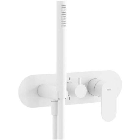 Ravak Eleganta - Unterputzarmatur für 2 Verbraucher, weiß matt X070263