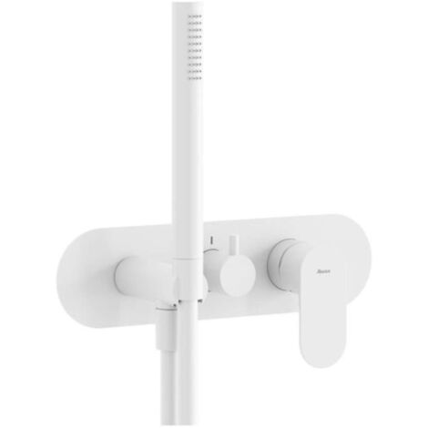 Ravak Eleganta - Unterputzarmatur für 3 Verbraucher, weiß matt X070259