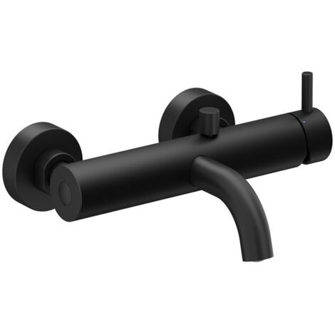 Ravak Espirit - Grifo de bañera, negro mate X070279