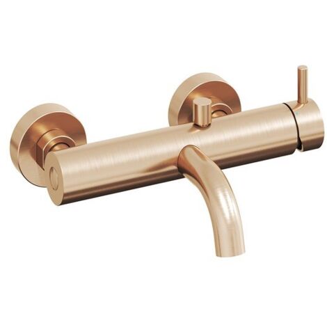 Ravak Espirit - Grifo de bañera, oro rosa cepillado X070353